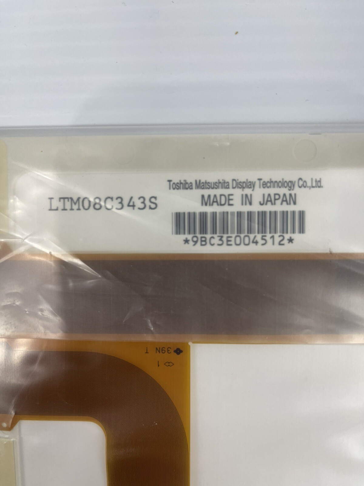 New Toshiba LTM08C343S 8.4″ SVGA 800 x 600 (p-Si TFT) CCFL TFT LCD Panel 800×600