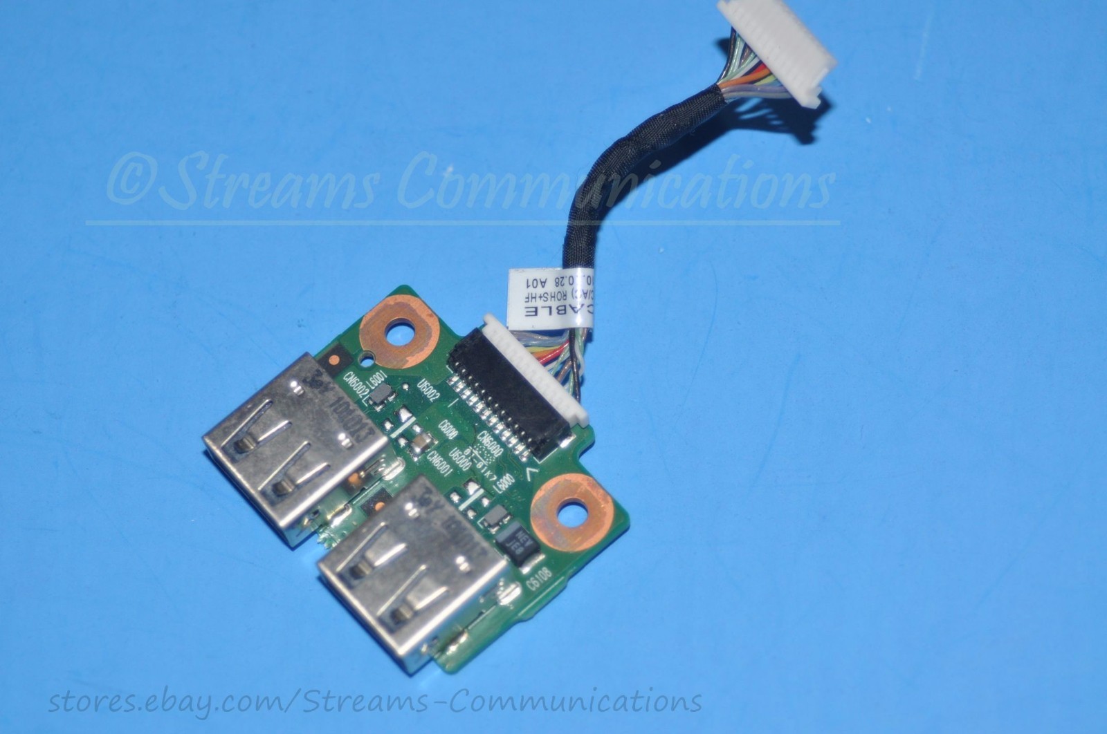 HP dv5-2000 dv5-2035dx dv5-2155dx dv5-2073nr dv5-2028nr Laptop USB Port Board