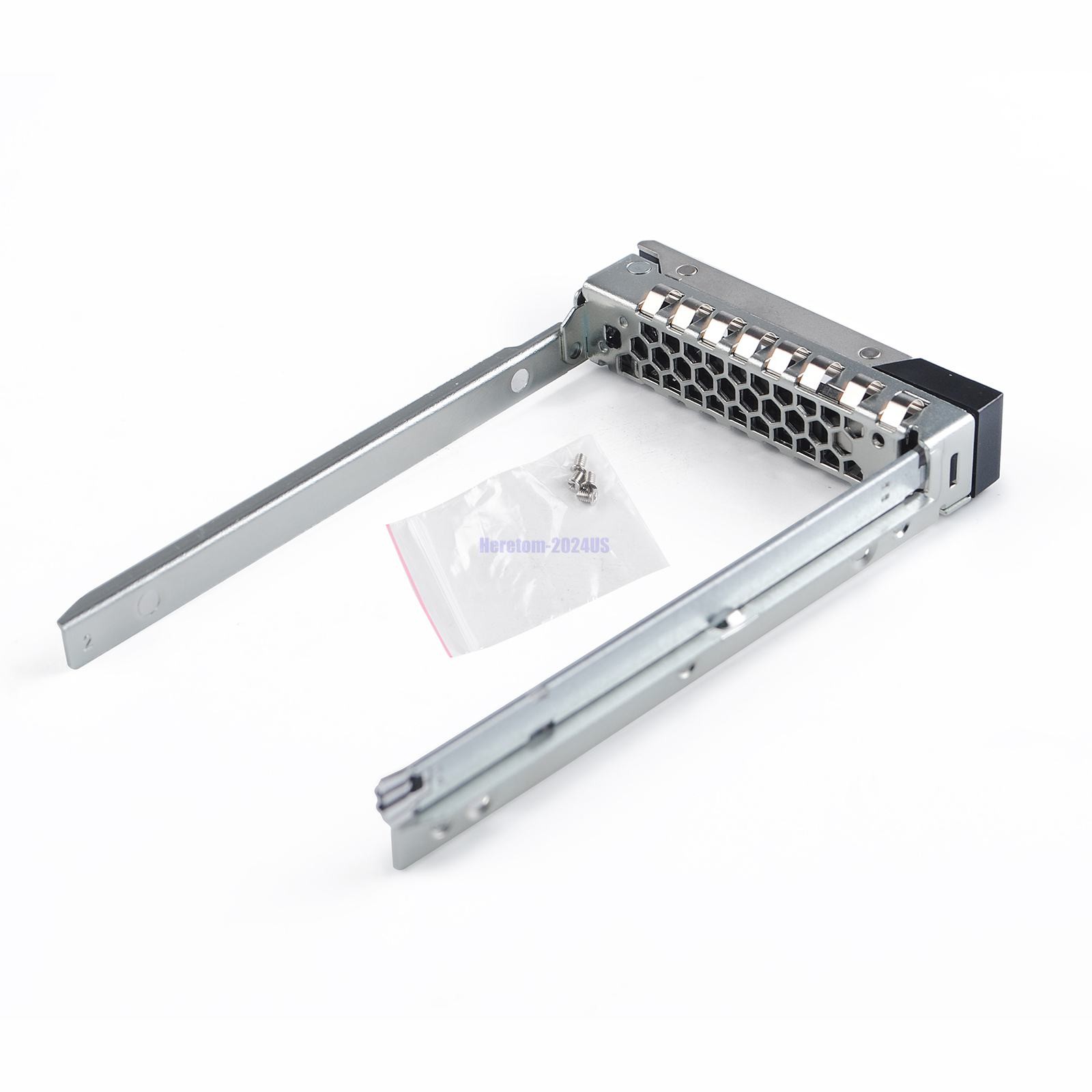 10PCS 2.5″ SATA SAS HDD Tray Caddy for Dell R640 R740XD R940 R740 DXD9H GEN14