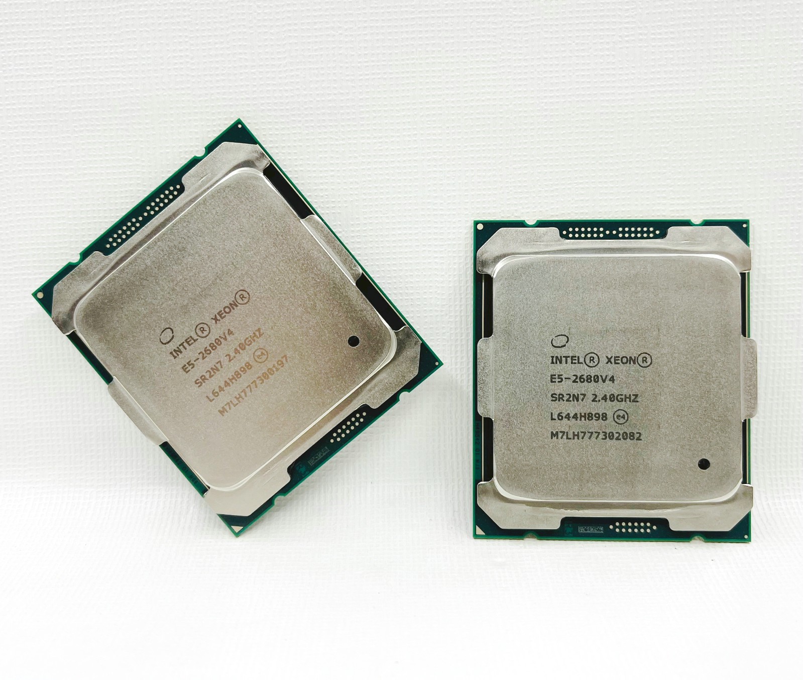 2PCS Intel Xeon E5-2680V4 2.4GHz 14-Core 35MB 120W LGA2011 Server Cpu