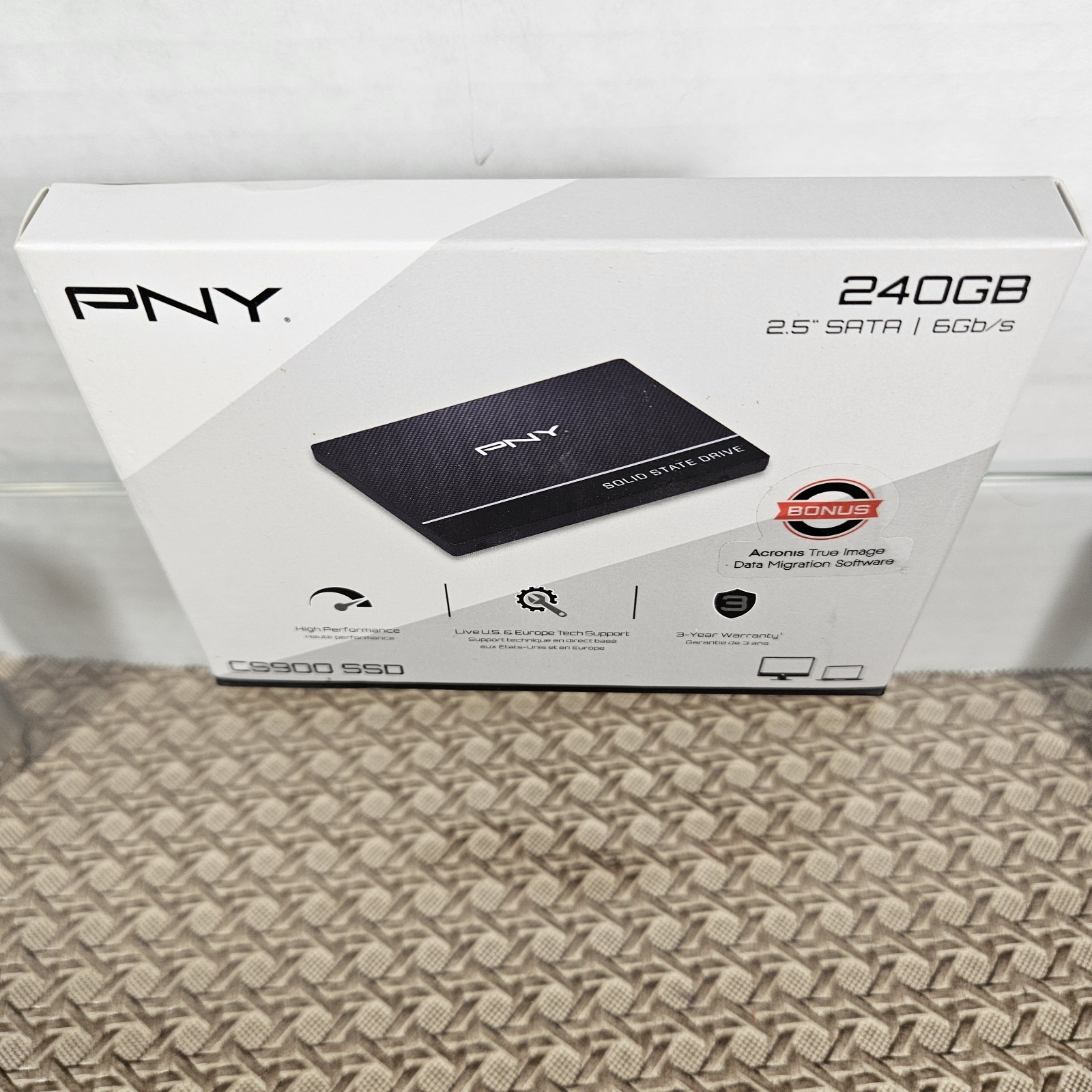 PNY internal SSD CS900 240GB SSD SATA III 3 2.5in SSD7CS900-240 Brand New