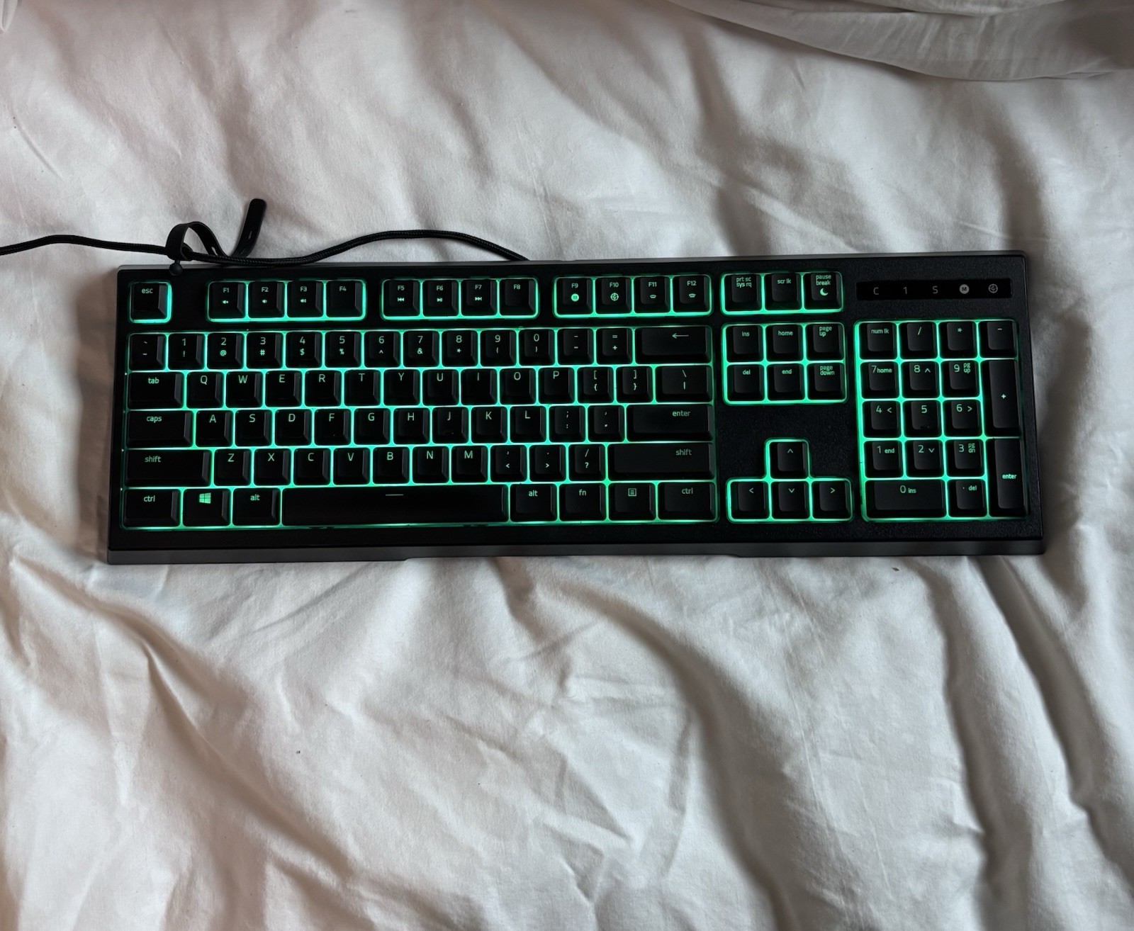 Razer Ornata Chroma Gaming Keyboard Wired USB Illuminated RGB Full-Size Black