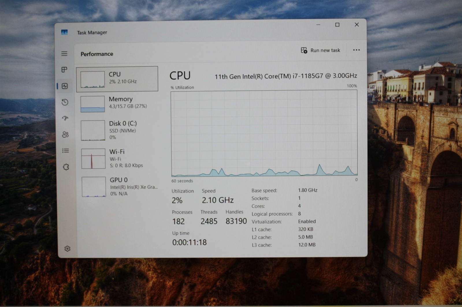 15.6″Dell Latitude 5520 i7-1185G7 3.00GHz RAM 16GB NVMe 256GB/Cosmetic issue