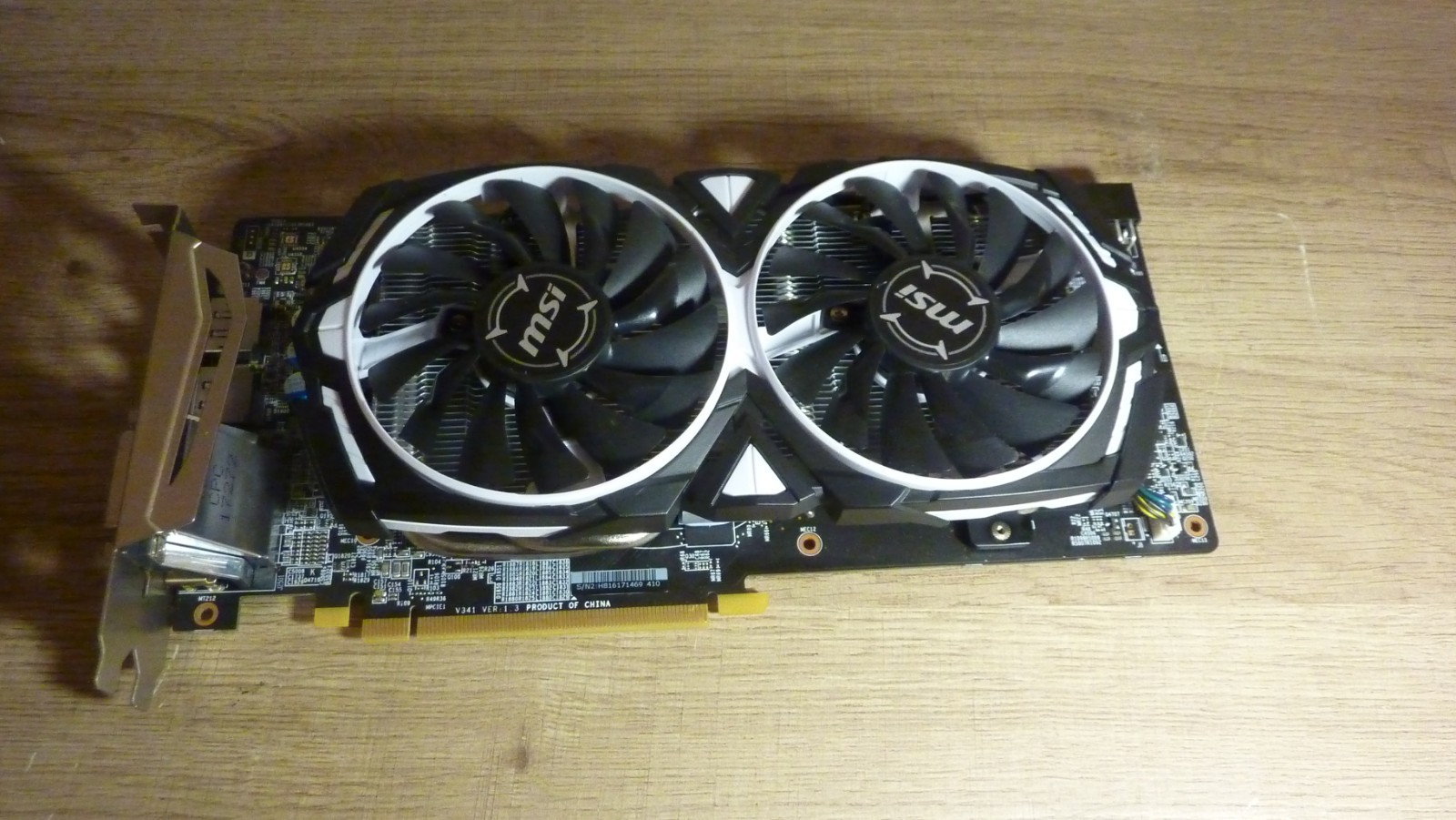 MSI Radeon RX 580 ARMOR OC 4GB GDDR5 Graphics Card RX 580 ARMOR 4G OC