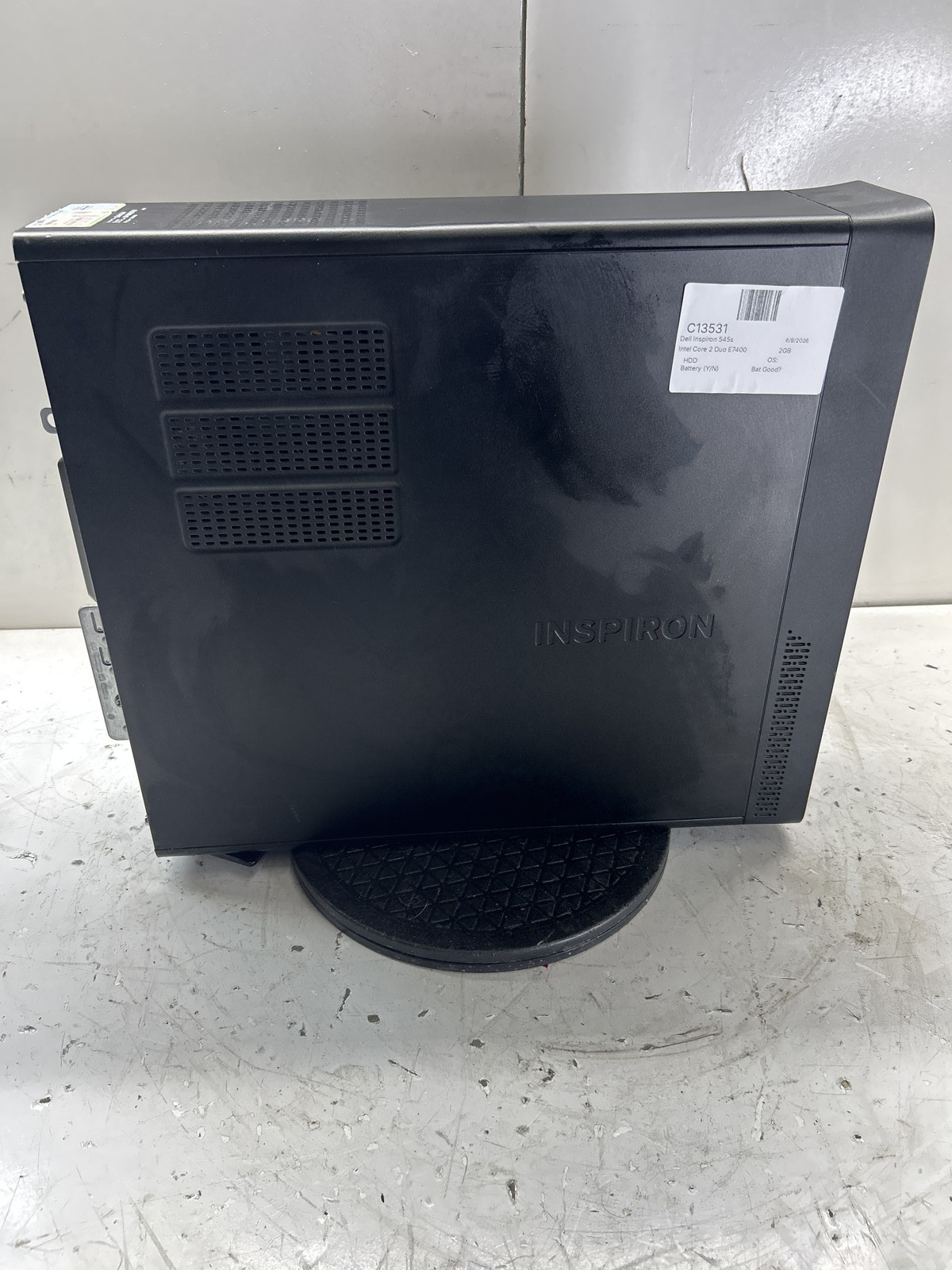 Dell Inspiron 545s Intel Core 2 Duo E7400 2.80GHz 2GB NO HDD