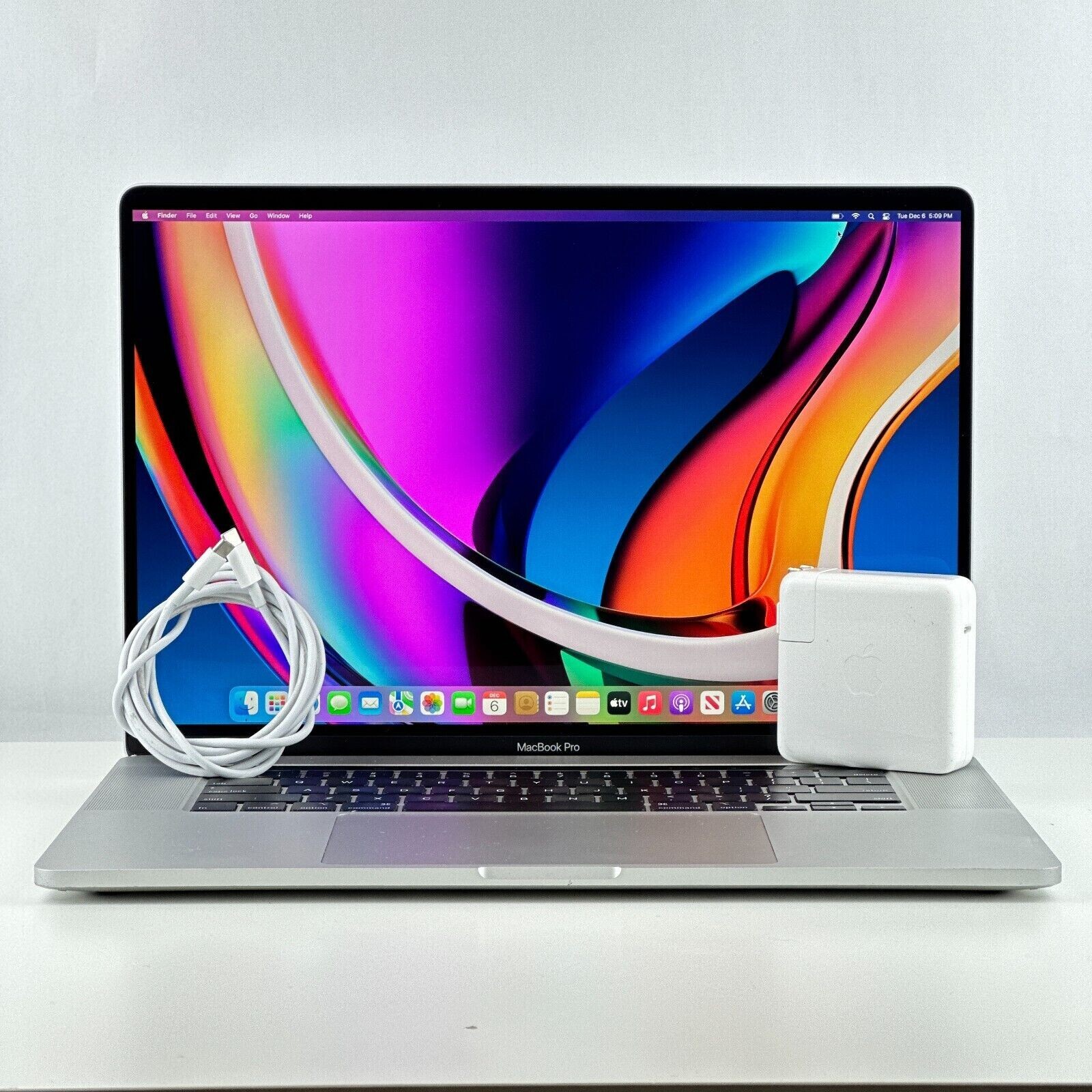 Apple MacBook Pro 16 inch i9 4.8Ghz 512GB SSD 32GB A2141 8-Core Tahoe Warranty