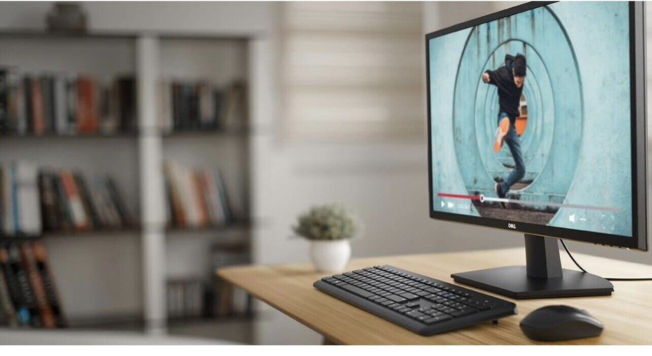 Dell 22in LCD 1920 x 1080 FHD Monitor for Desktop Computer GAMING PC Grade A