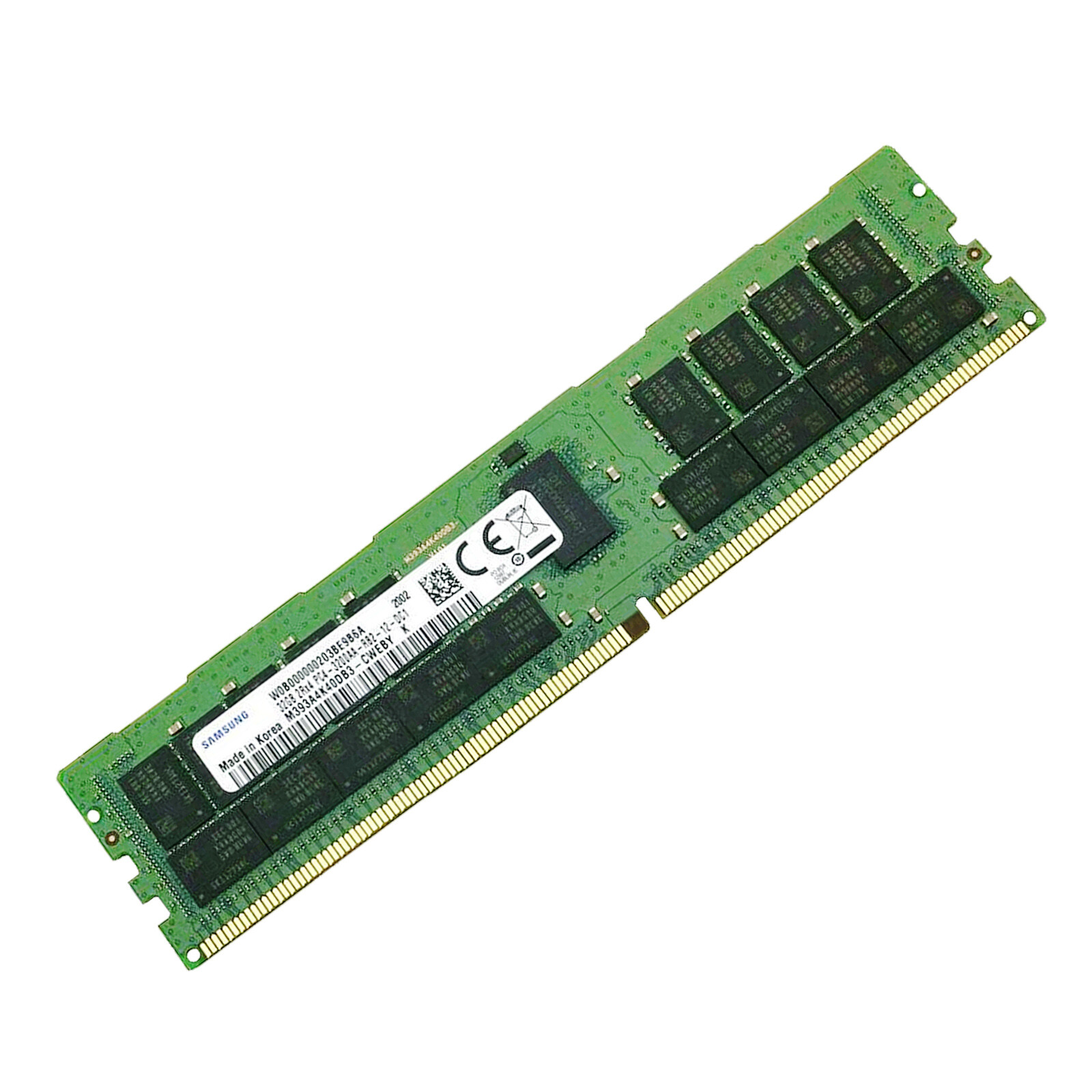Samsung 32GB 3200MHz DDR4 RDIMM PC4-25600 2RX4 Server Memory M393A4K40DB3-CWE