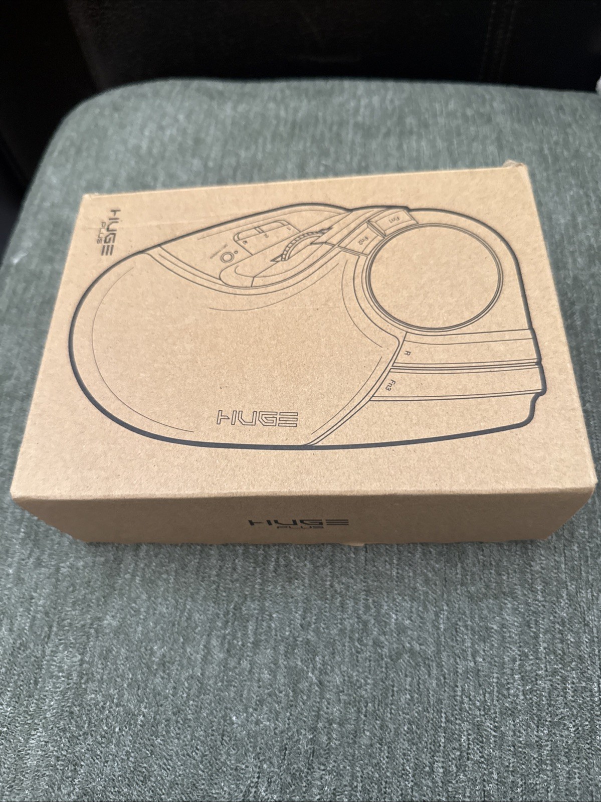 ELECOM Huge Plus Wireless Trackball Mouse, Ergonomic 52mm Large Ball, Multi-C…