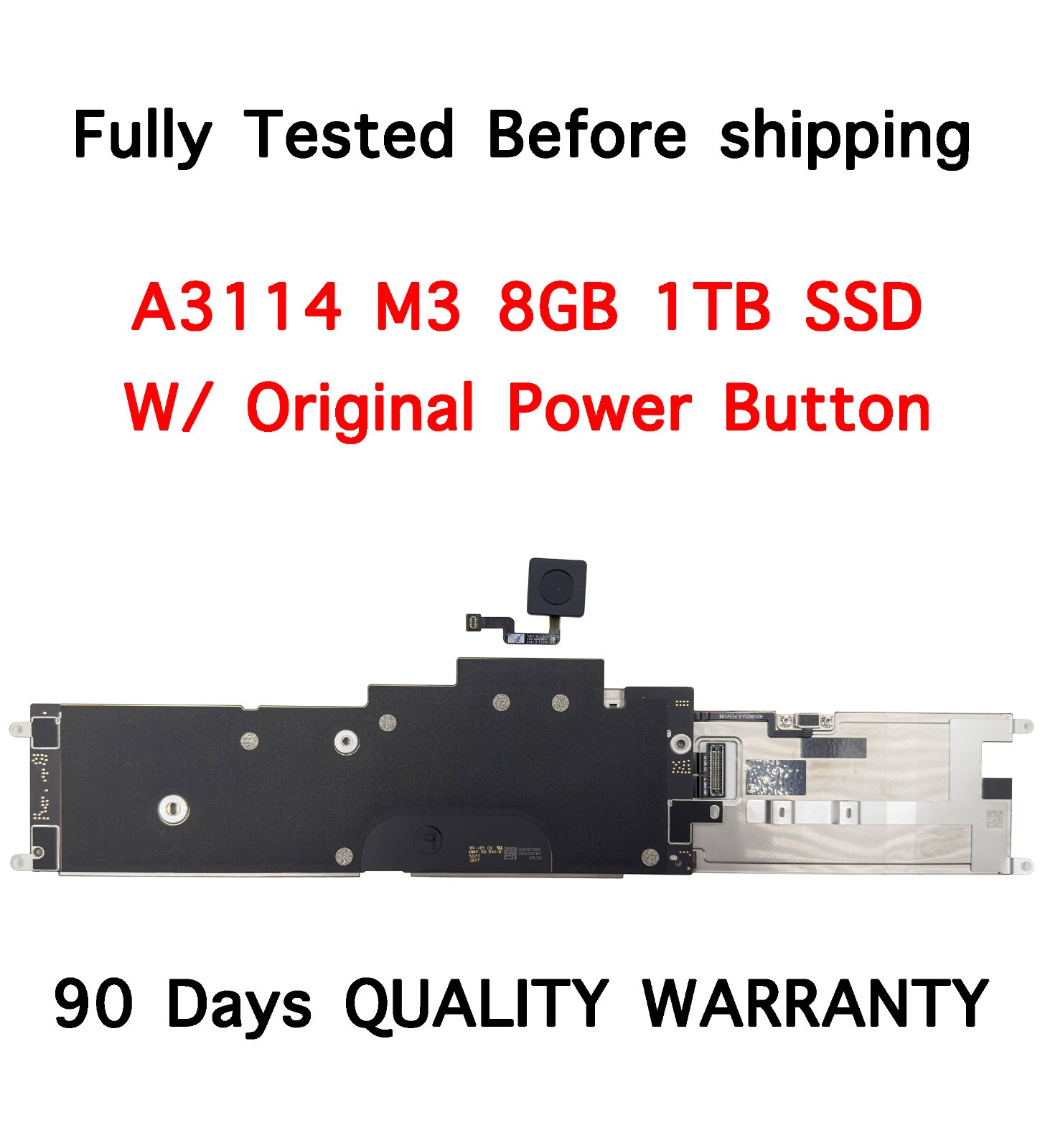 4.05 GHz M3 8GB RAM 1TB SSD Logic Board 661-40231 for Macbook Air 15″ A3240