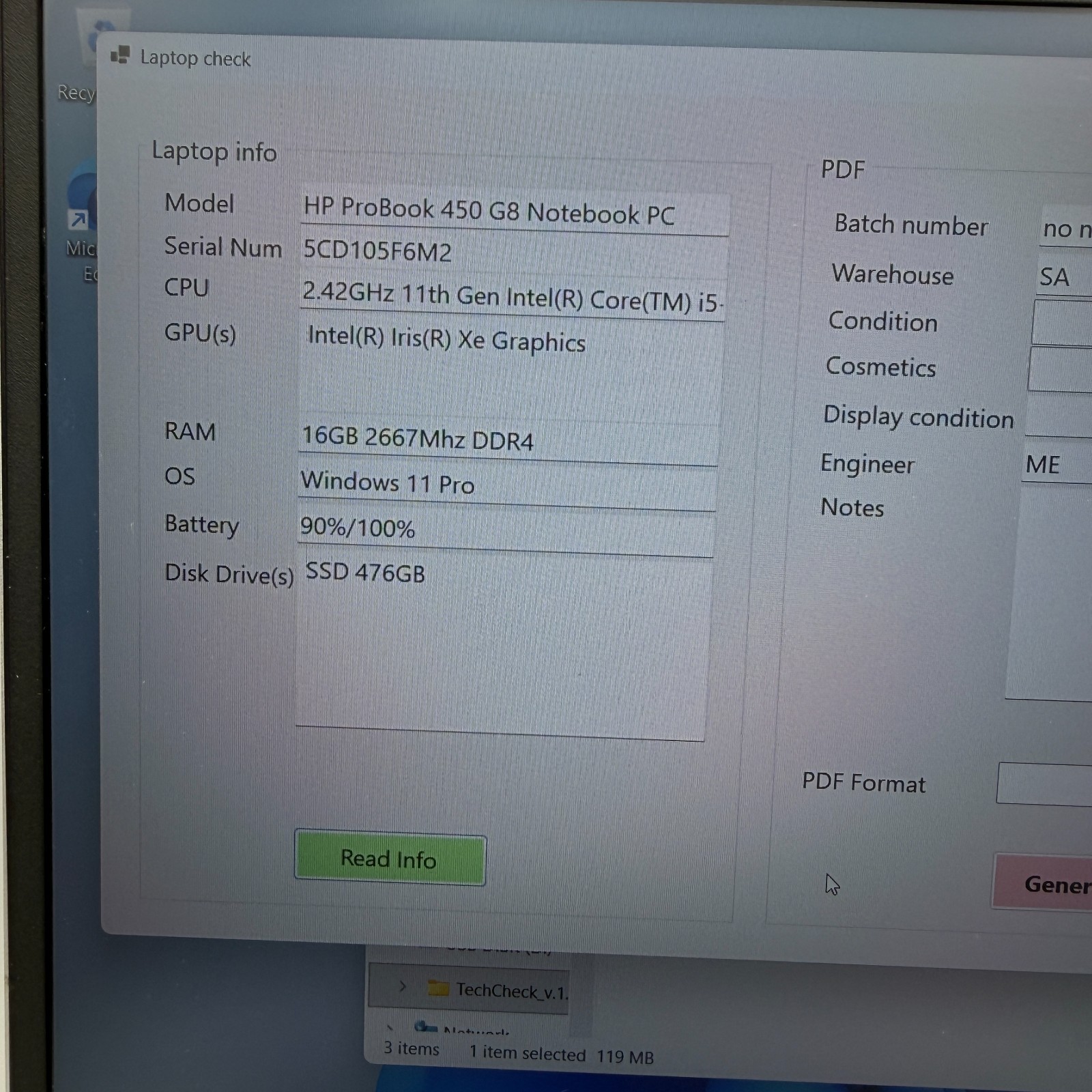 HP ProBook 450 G8 15.6″ i5-1135G7 16GB RAM 256GB SSD Win11 Pro USB-C FHD Laptop