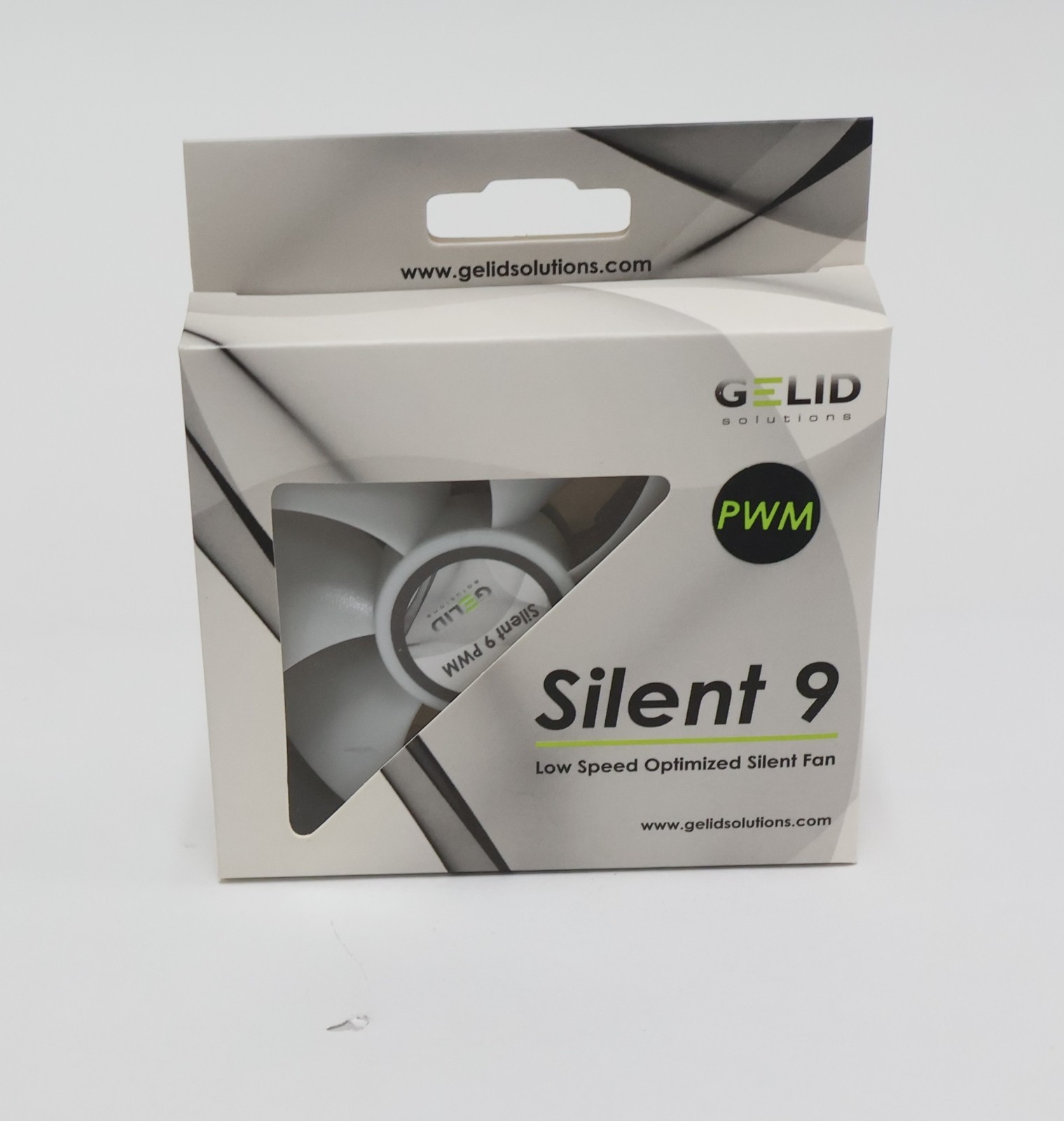 Gelid Solutions Silent 9 PWM 92mm Case Fan 1500 RPM 3-Pin Connector (Pack of 3)