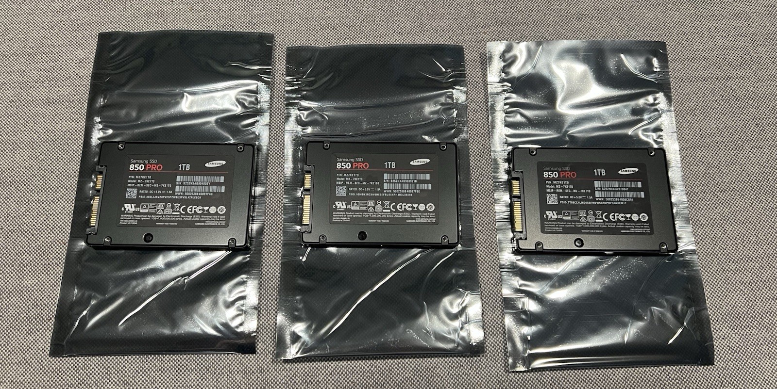 Samsung 850 PRO 1TB SATA3 2.5″ Internal Solid State Drive SSD 3 Available