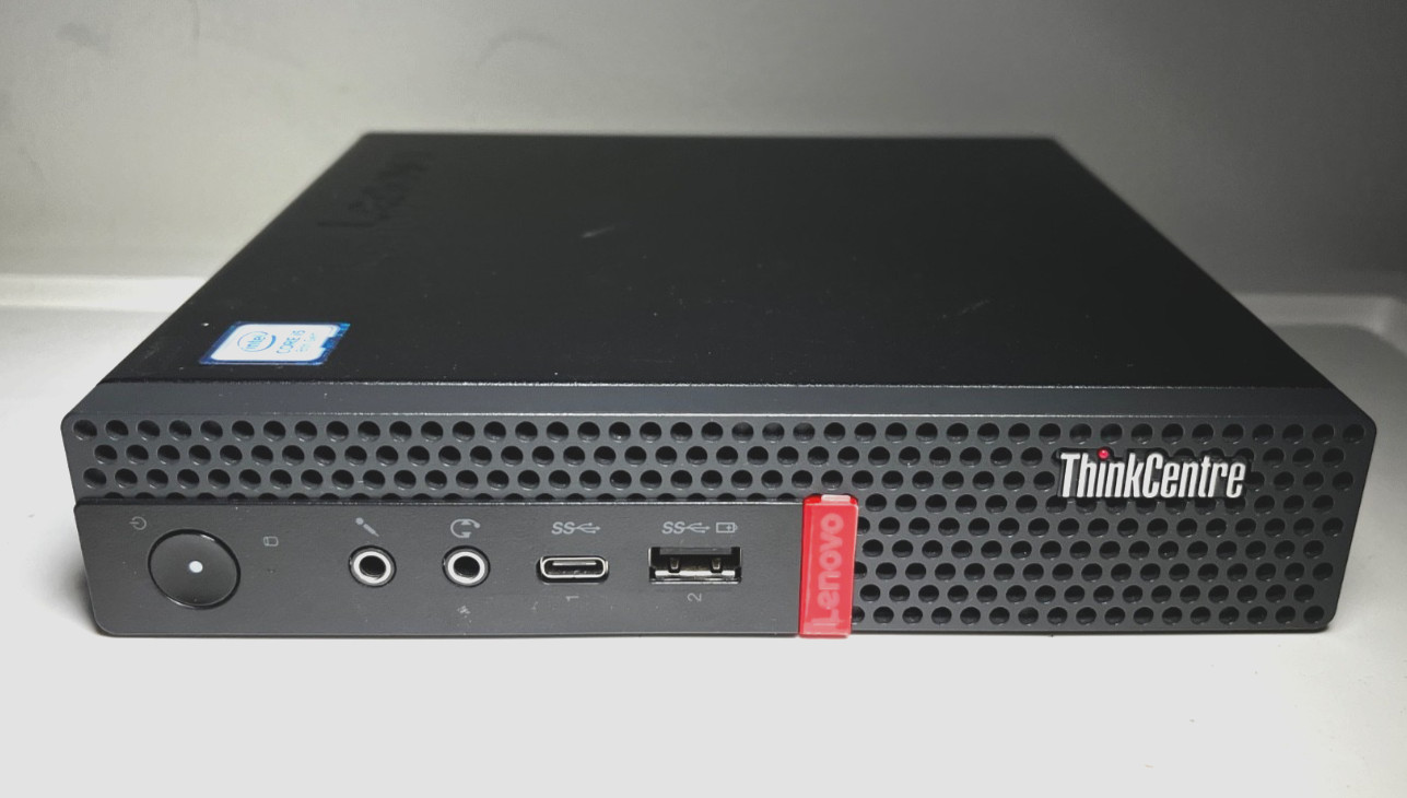 Lenovo ThinkCentre M720q Tiny i5-8400T 1.70 GHz 8 GB DDR4 – NO Hard Drive & PSU