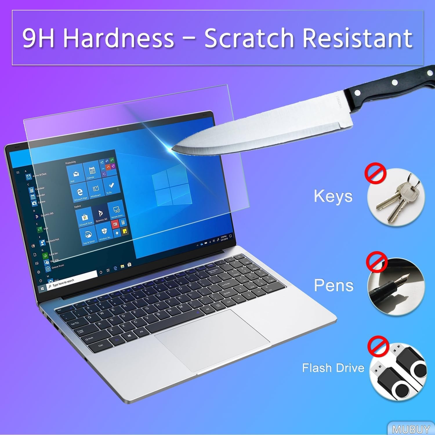 Tempered Glass Screen Protector for Lenovo ideapad 5/5i Pro 16 & Slim 3/5/7 16 &