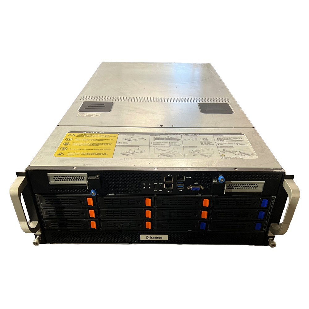Gigabyte G492-Z51 4U 12-Bay DDR4 AMD SP3 GPU Server 2×7352 48-Core CTO