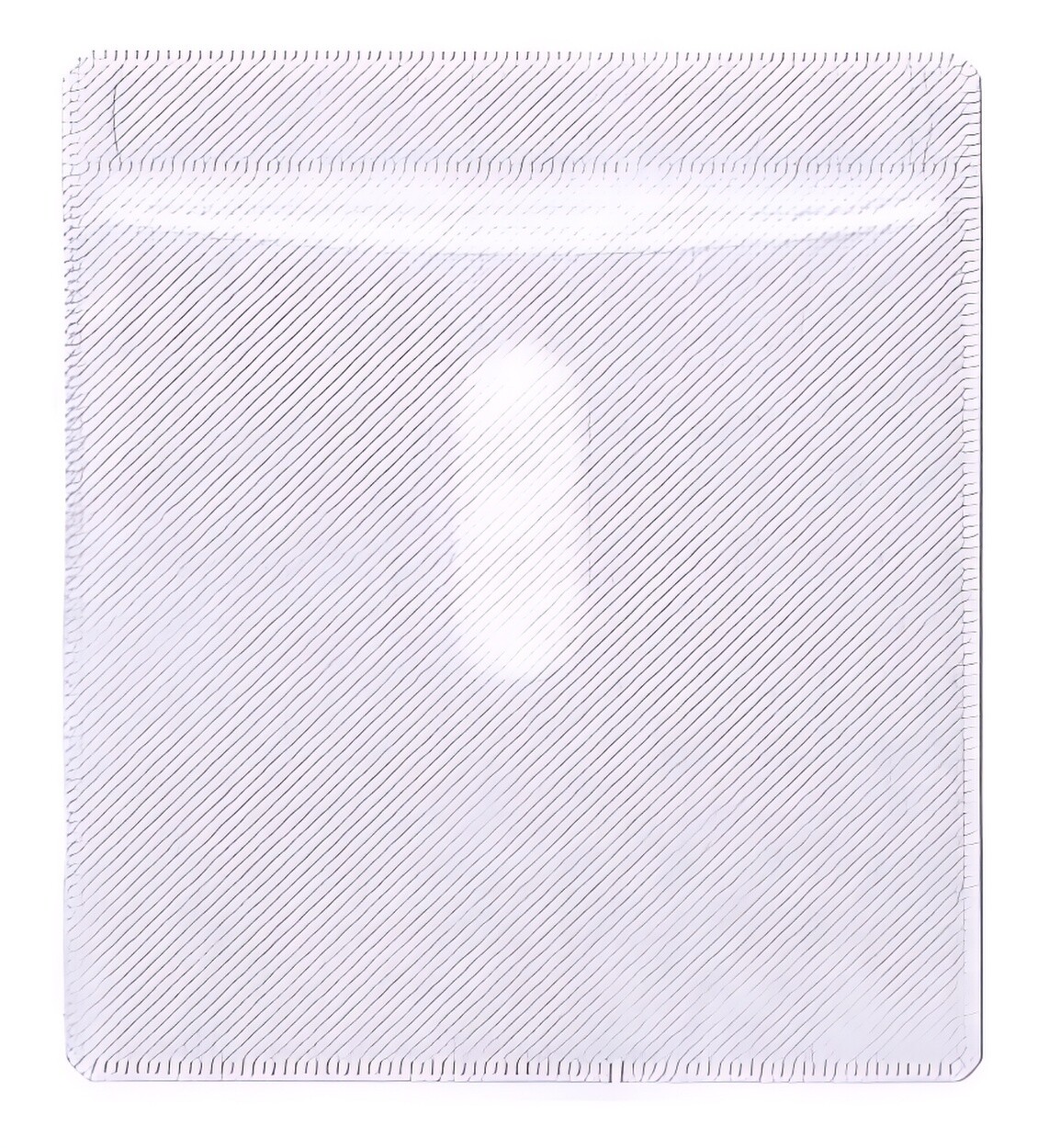 CD Double-sided Plastic Sleeve White Lot