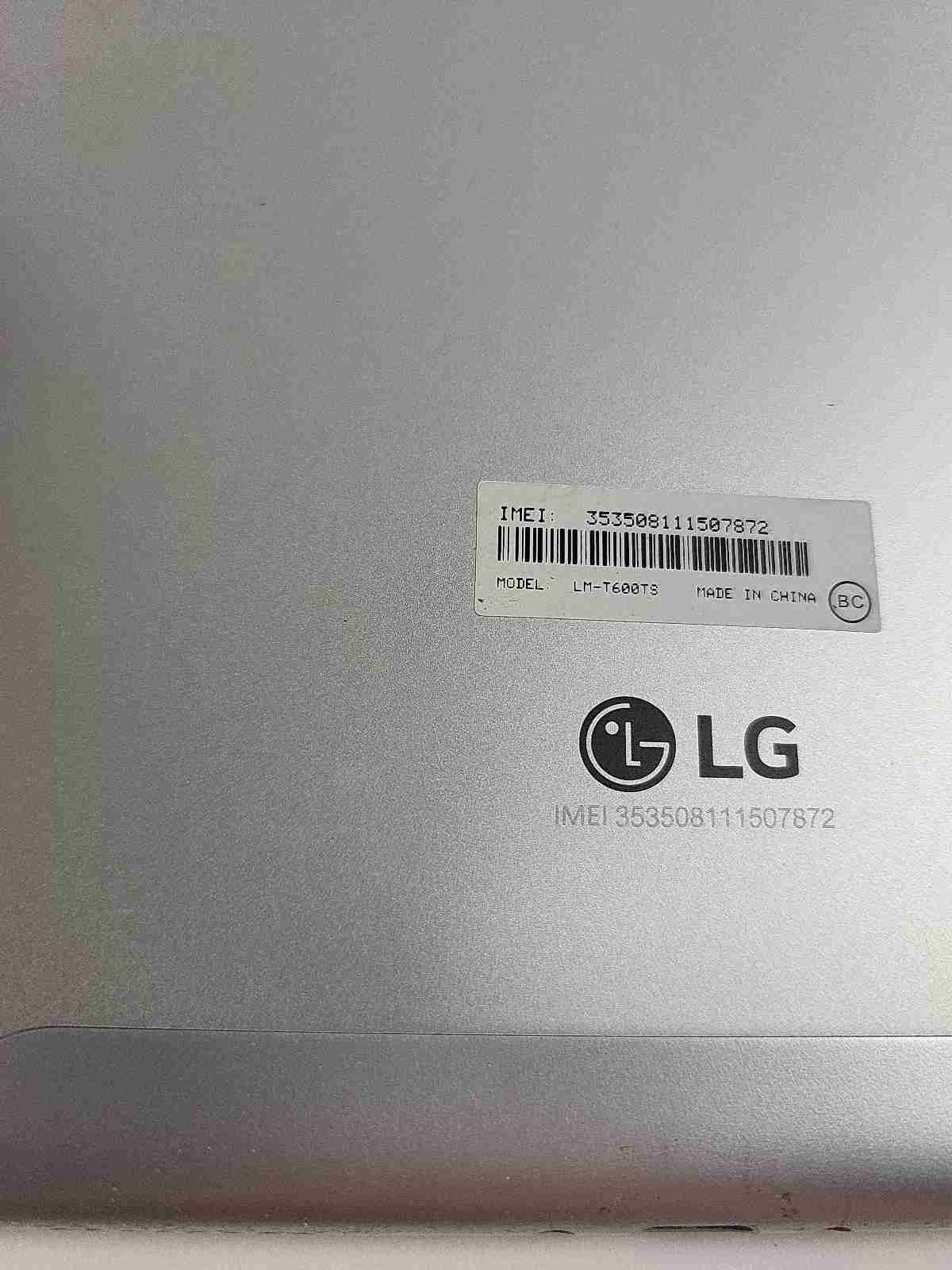 T-Mobile LG Gpad 5 10.1 Tablet Silver LM-T600TS – Unknown Password