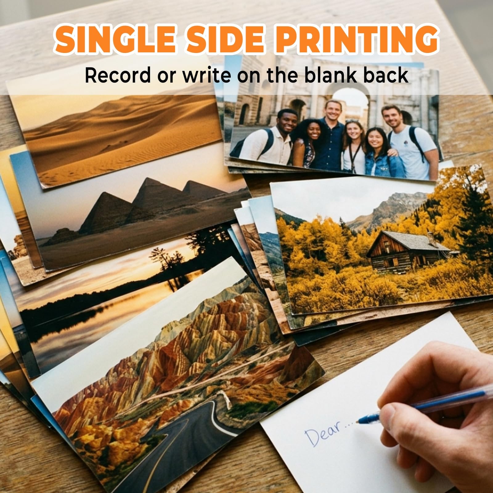 Glossy Photo Paper 8.5 x 11, 40 Sheets Inkjet Photo Printer Paper