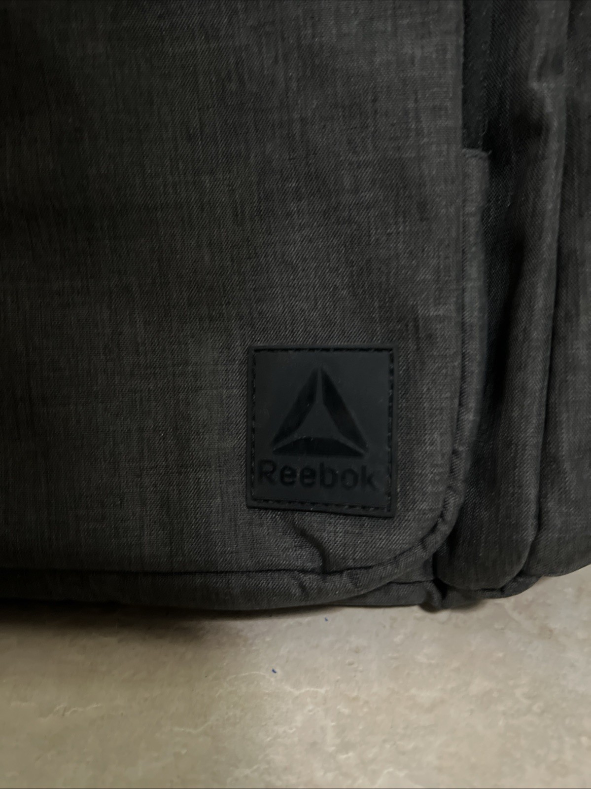 16″ Reebok Backpack Dark Gray One Size Laptop Sleeve Multiple Compartments NWOT