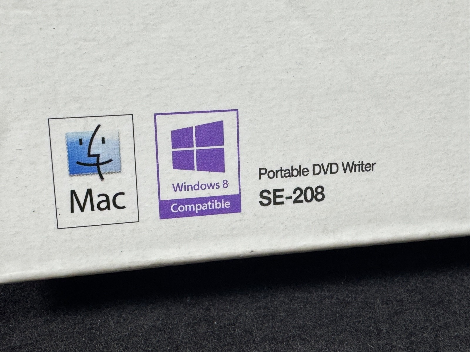 New Samsung USB Ultra Slim Portable External DVD Writer SE-208 – Sealed