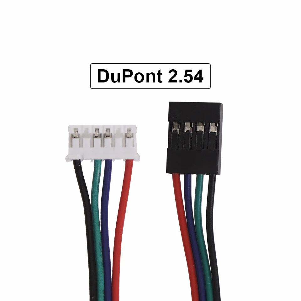 150cm 59” 3D Printer Motor Power Cable Wire Connector 4 to 6 Pin Stepper XH2.54