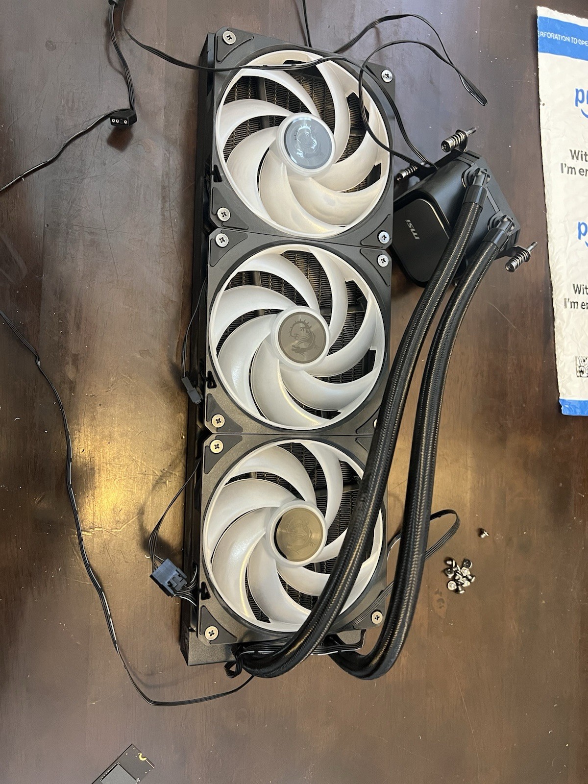 MSI MAG Coreliquid A13 360 AIO ARGB CPU Liquid Cooler 360mm Radiator