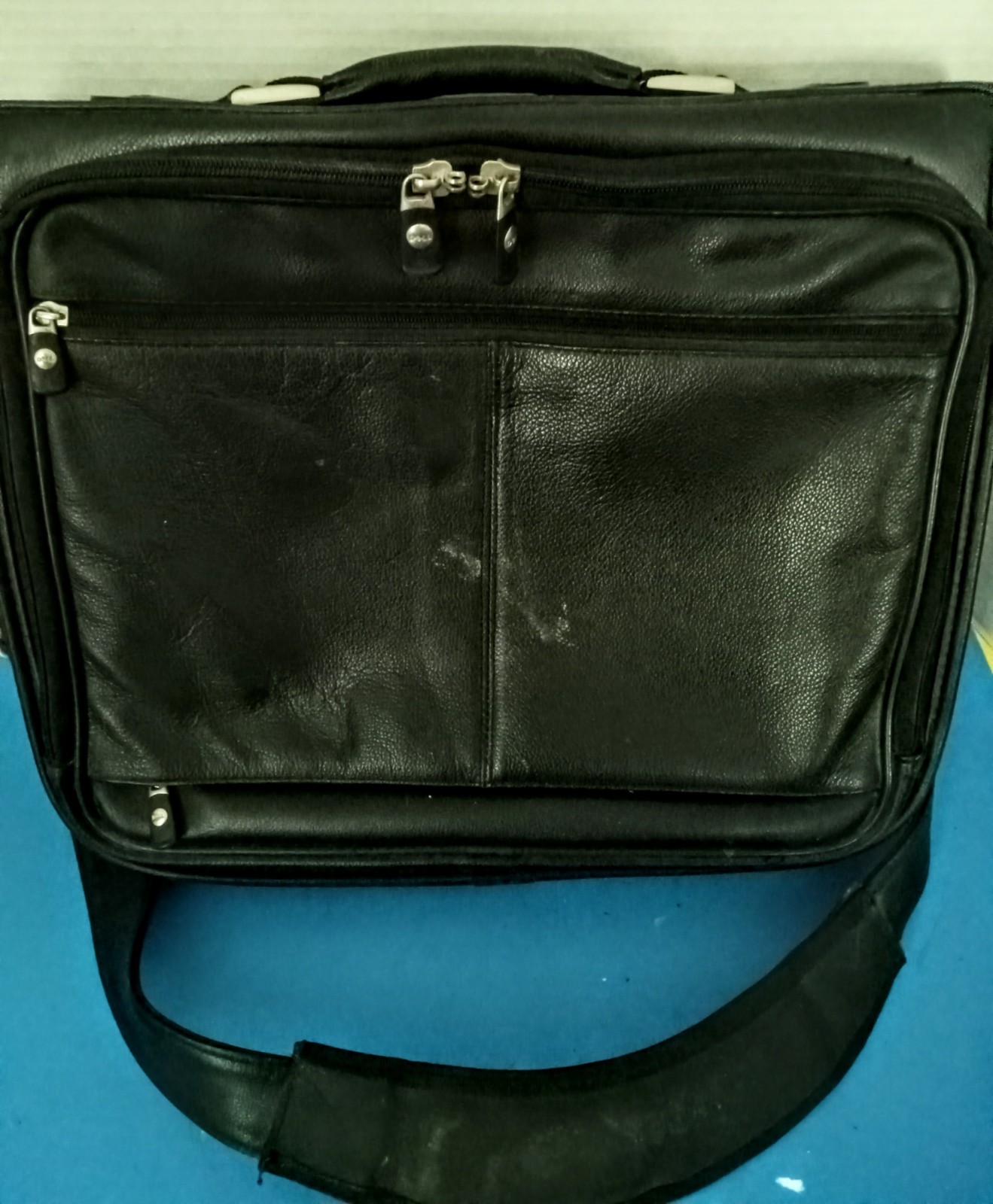 Laptop Computer Case-Blk-Dell-Pad Strap-For 15in Laptops-pre-owned