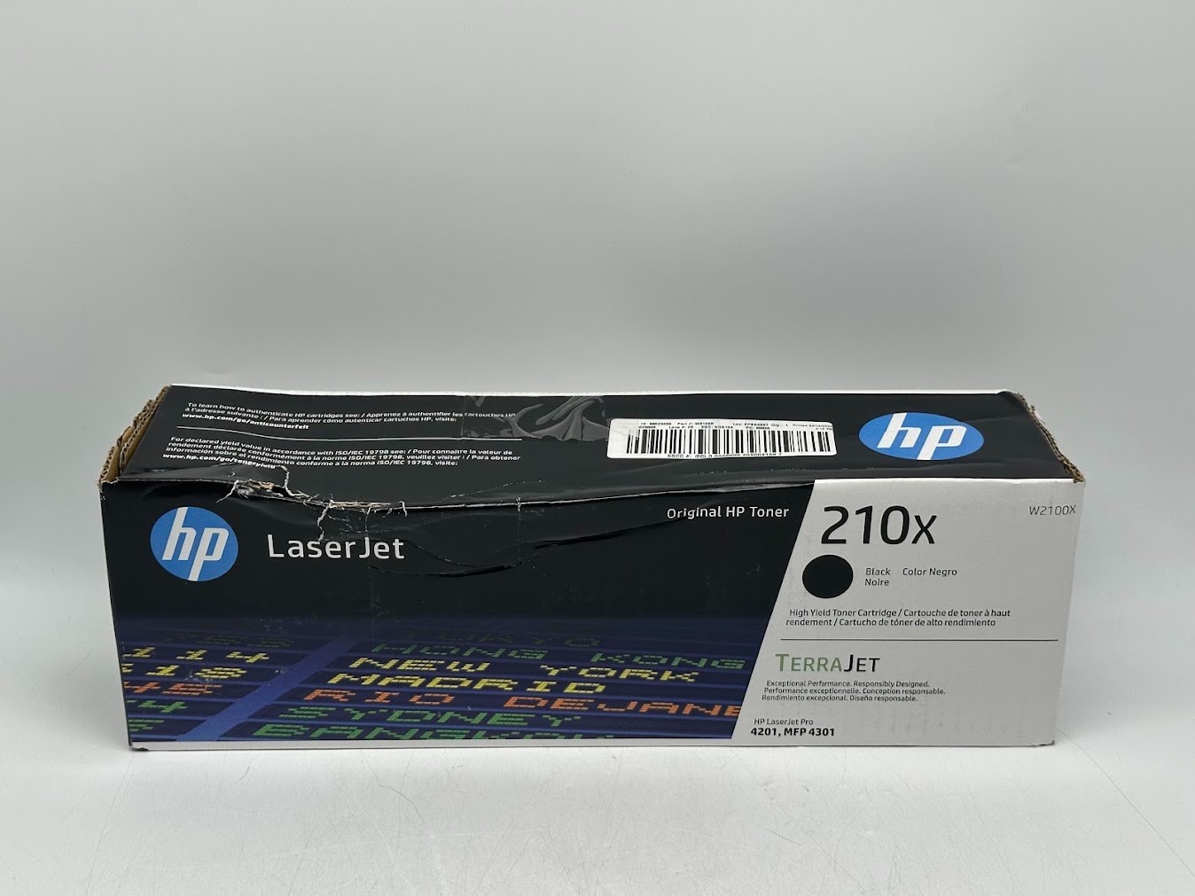 HP 210X LaserJet High Yield Black Toner Cartridge