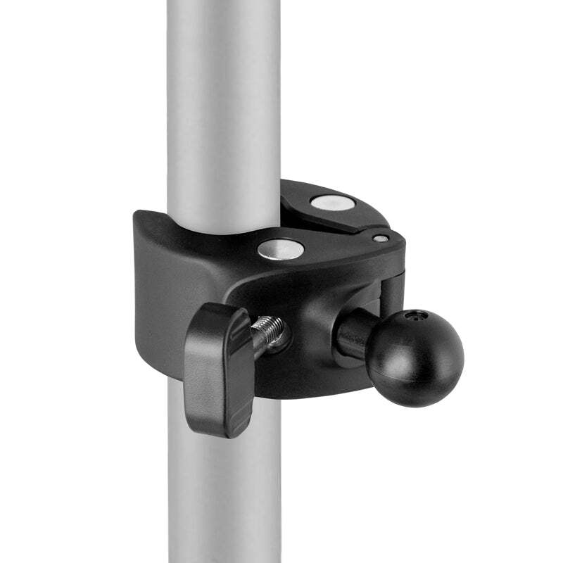 Robust 22mm Ball Clamp Mount Compatible w/ Bars to 1.75″ f/Wheelchair,Handllebar