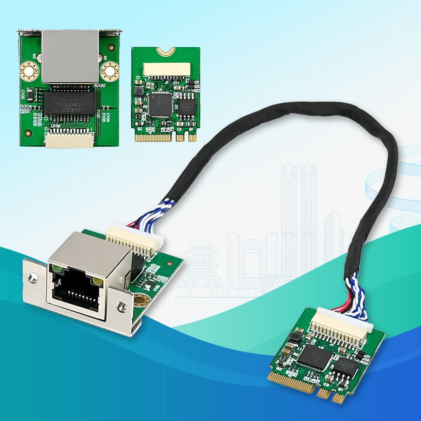 M.2 A+E 2.5GbE Intel I226-V Ethernet NIC Card Multi-Gig 2.5G/1G/100M NGFF 2230