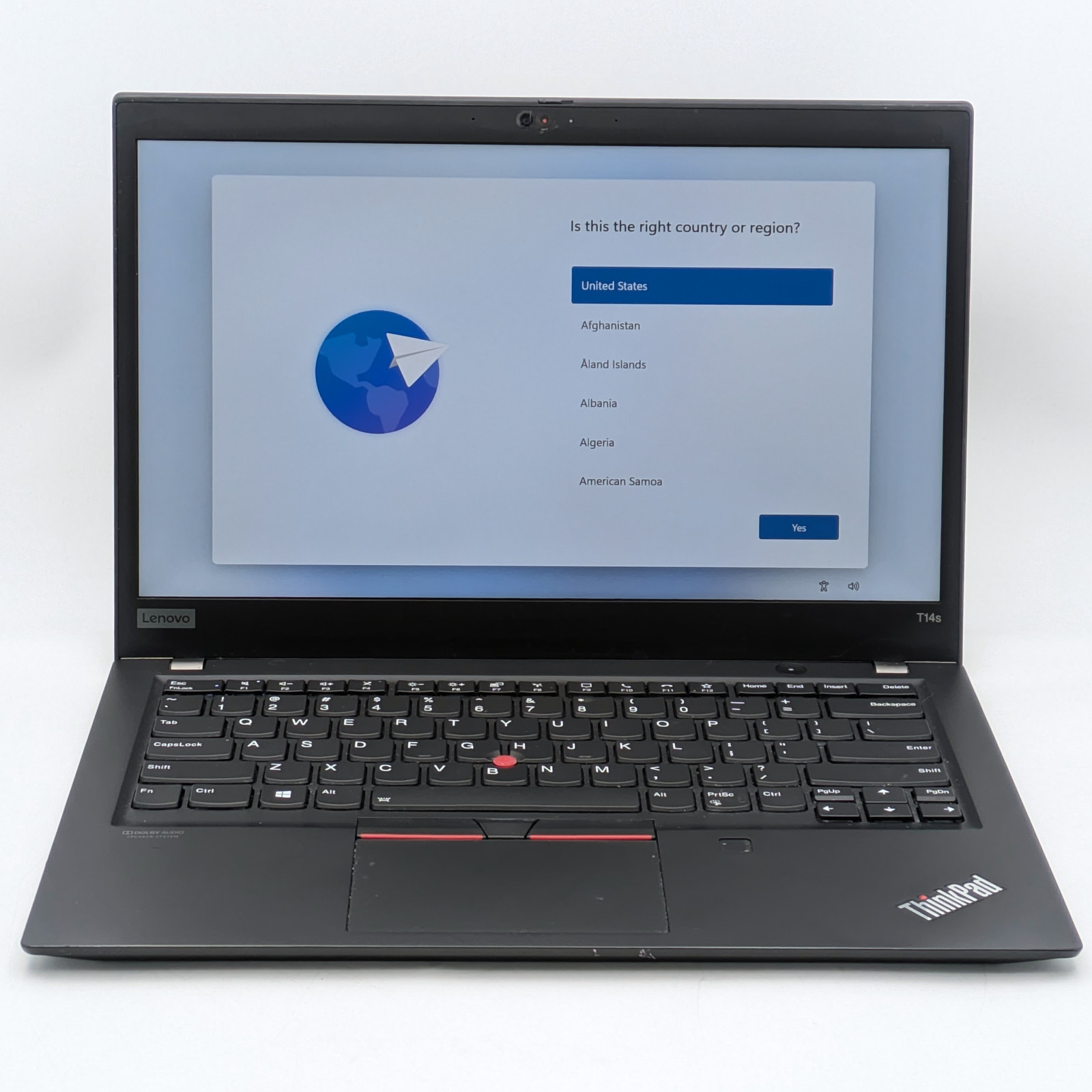 Lenovo ThinkPad T14s G1 14″ i7-10610U 16GB DDR4 256GB SSD Windows 11 Home