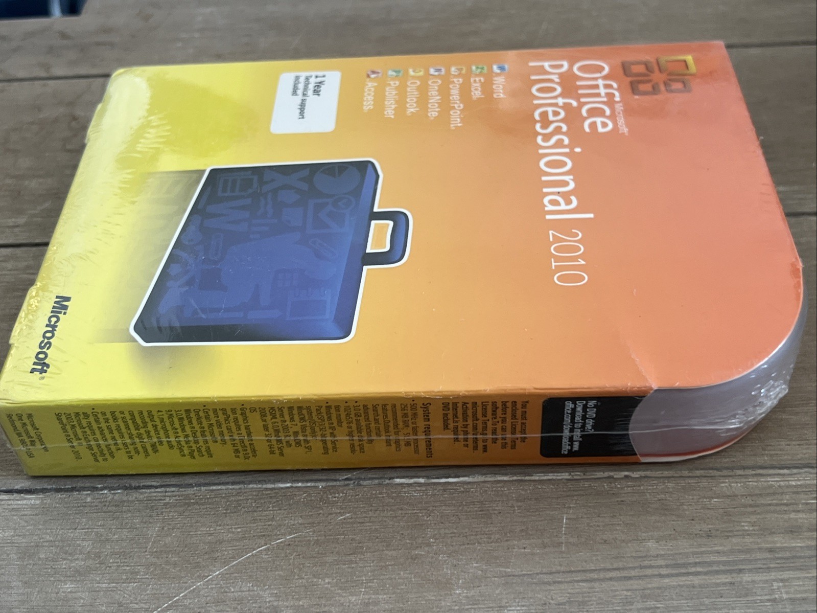 Microsoft Office Professional 2010 Full Retail Box – Factory Sealed DVD Version