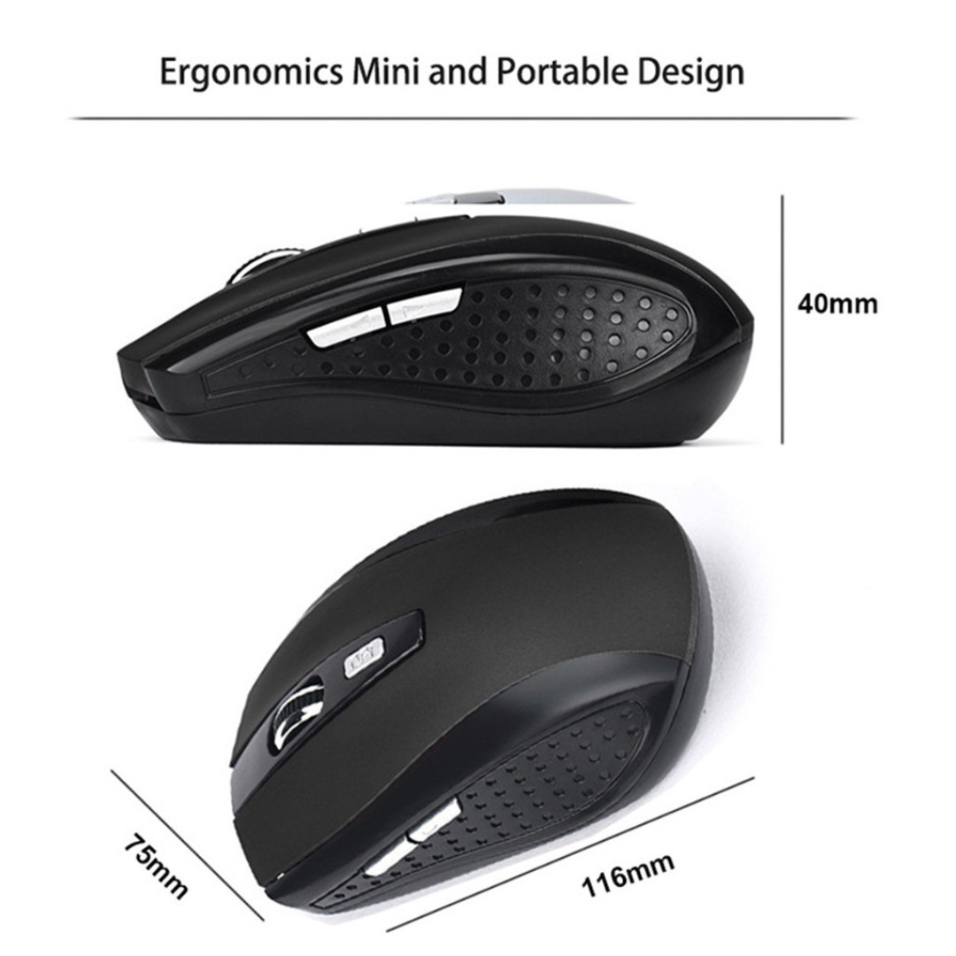 Wireless Optical Mouse Mice 2.4GHz USB Receiver For Laptop PC Computer DPI lot