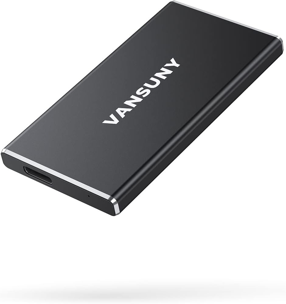 Portable 500GB Solid State Drive – 450MB/s USB 3.1 for Fast & Secure Storage