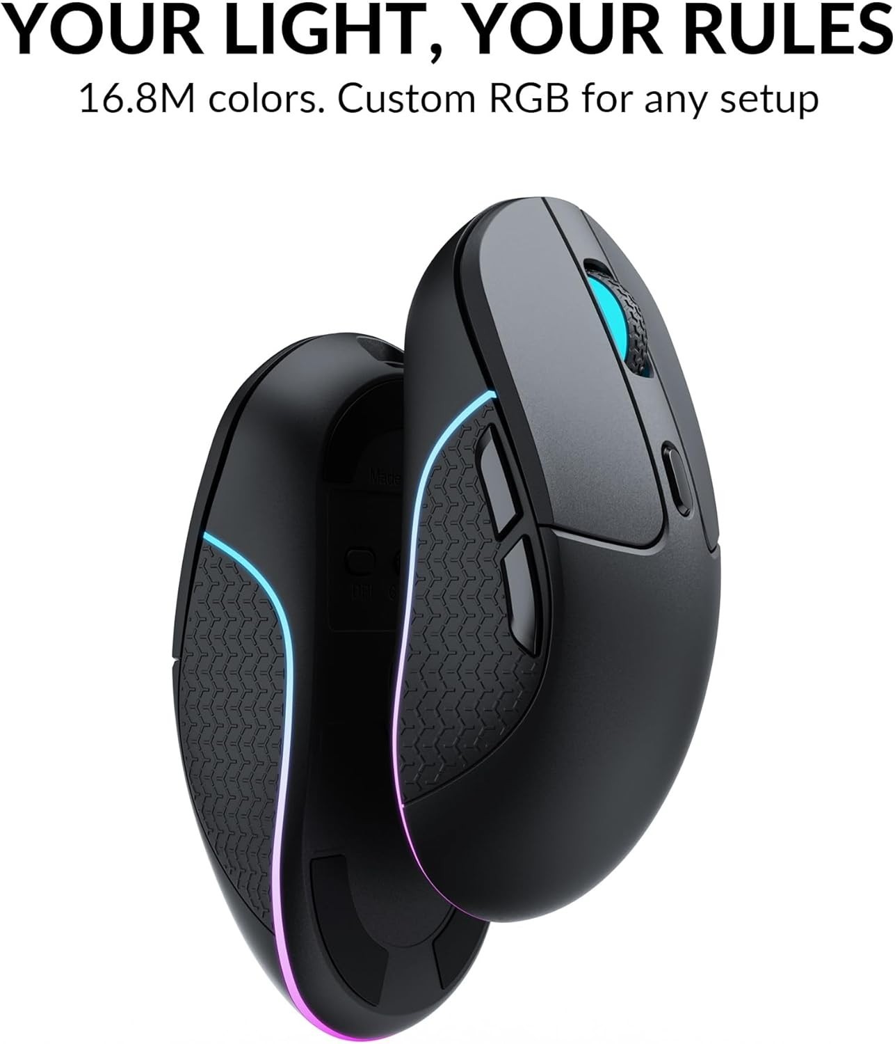 Customizable M3 Wireless Mouse – 70 Hours Battery Life & Lightweight Ergonomics