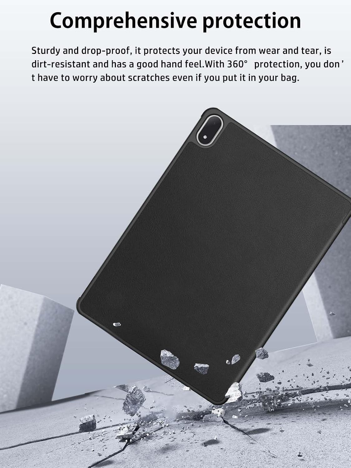 Case for OnePlus Pad 3 Tablet 13.2inch, Drop-Resistant, Anti-Scratch Cover