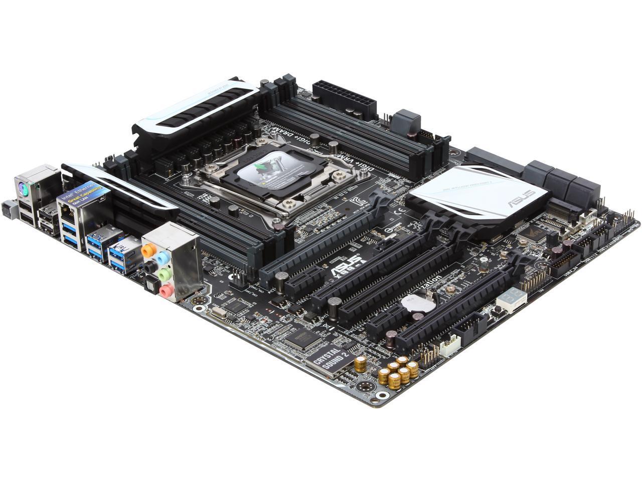 ASUS X99-A Motherboard LGA 2011-3 DDR4 SATA 6Gb/s USB 3.0 M.2 On-Board Audio