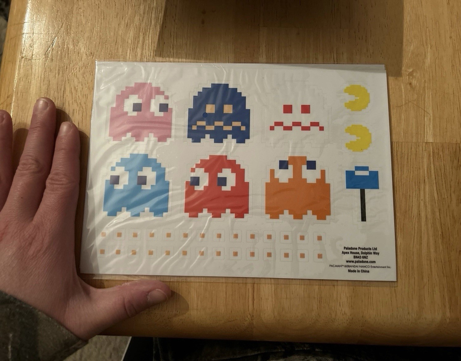 Pac-Man gadget decals stickers decals laptops smart phones tablets video game