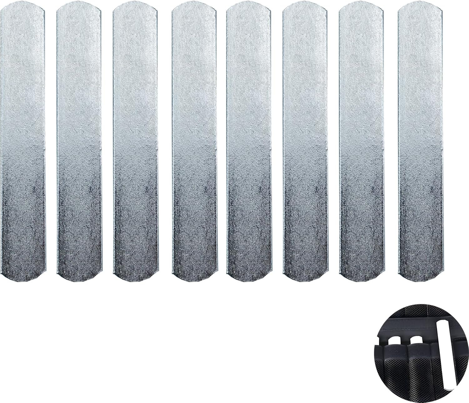 Weight Vest Plates, Adjustable Steel Weighted Plates for Vest, round Head Streng