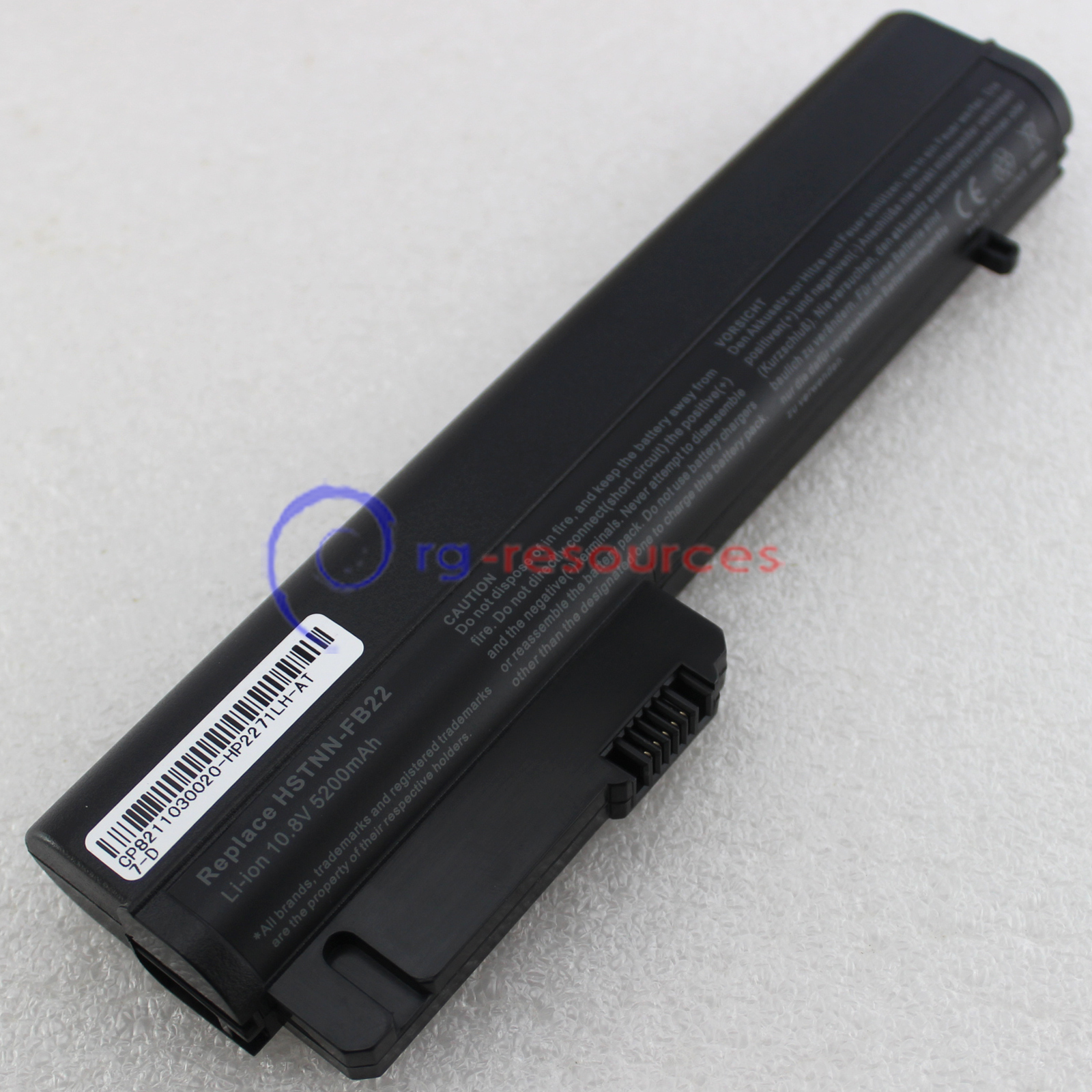 6Cell Battery for HP COMPAQ EliteBook 2530p nc2400 2510p HSTNN-DB65 HSTNN-DB22