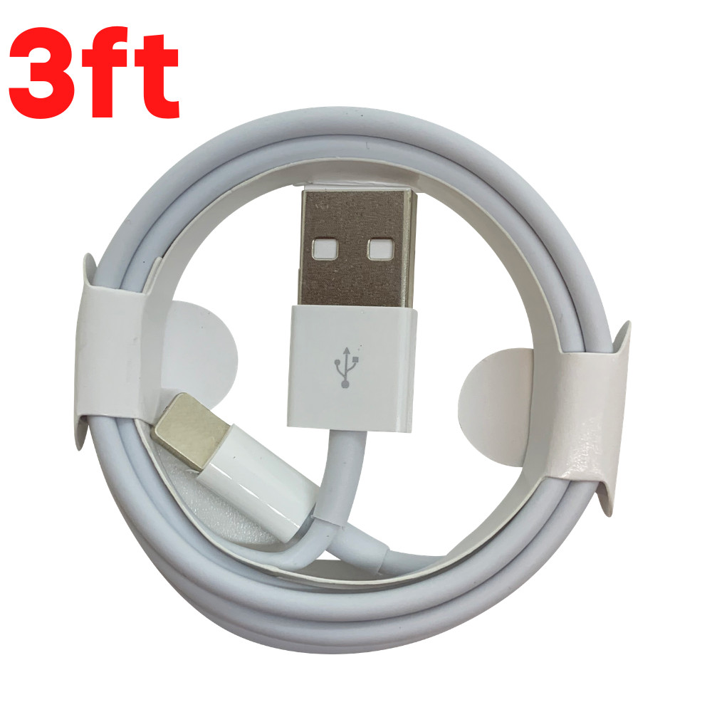 For Apple iPhone 14 13 12 11 8 7 6 Fast Charger Cable 3/6FT USB Charging Cord 3X