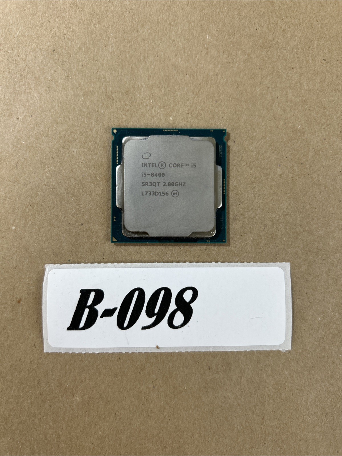 Intel Core i5-8400 SR3QT 8th Gen 6-Core 2.8GHz 4.0GHz Turbo LGA1151 CPU