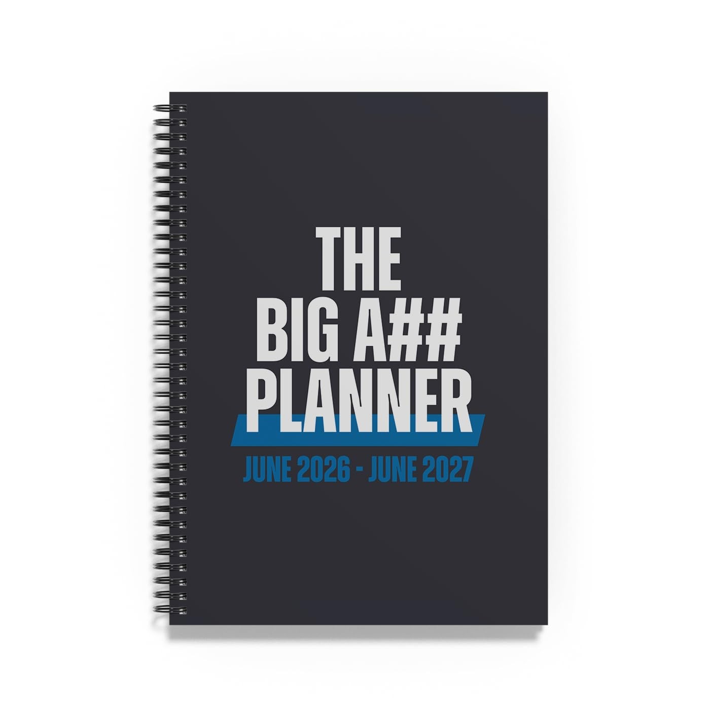 Monthly Planner 2026 2027 11×14 Expands 22×14 Dry Erase Navy Blue Academic Year