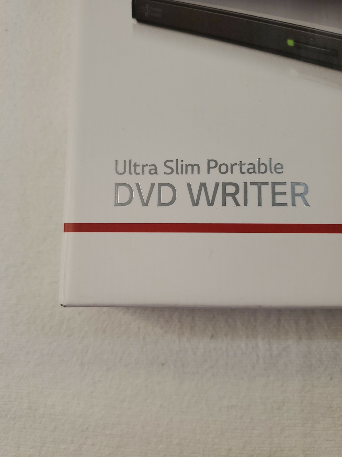 Brand New – LG Ultra Slim Portable DVD Writer – Mac & Windows – USB Drive – GP65