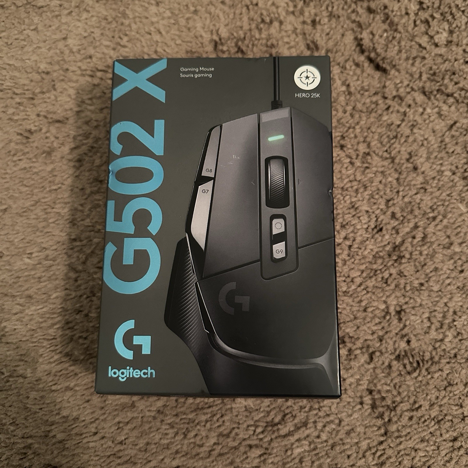 Logitech G502 X Wired Gaming Mouse – Black