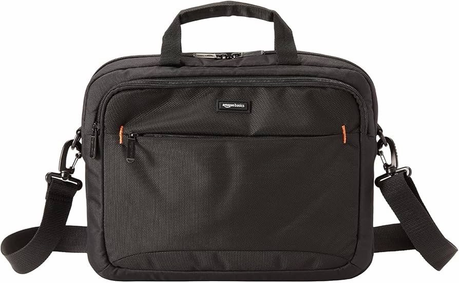 NEW Amazon Basics 14 Inch Tablet and Laptop Bag Shoulder Bag Carrying Case BLACK