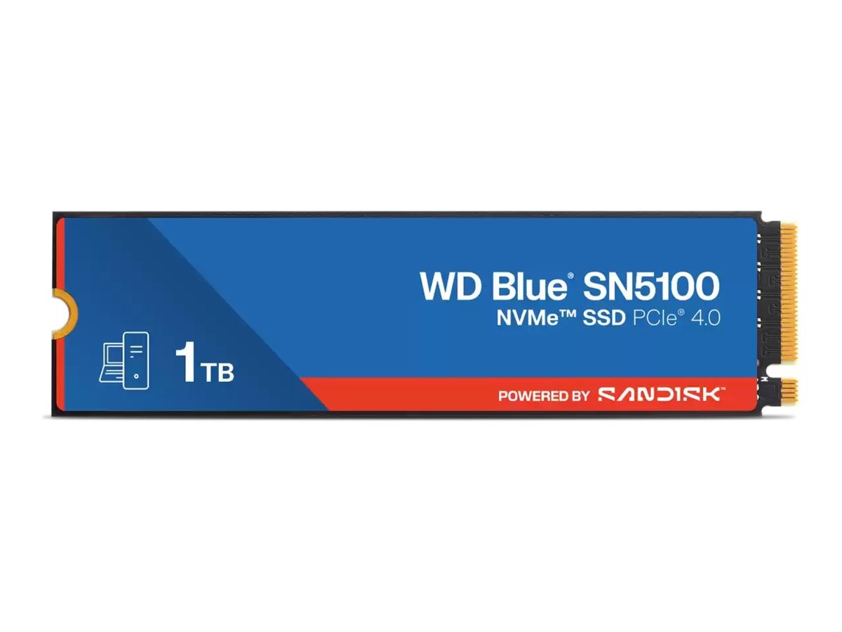 WD Blue SN5100 1TB Internal SSD M.2 2280 PCIe 4.0 (NVMe) Gen4 WDS100T5B0E-00CPE0