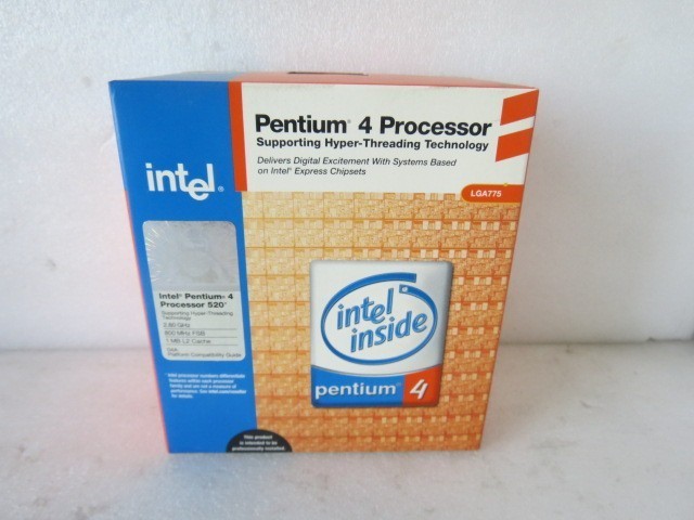 Intel Bx80547pg2800esl7j5 Pentium 4 520 2.8 Ghz Processor 1 Mb Lga775 Socke