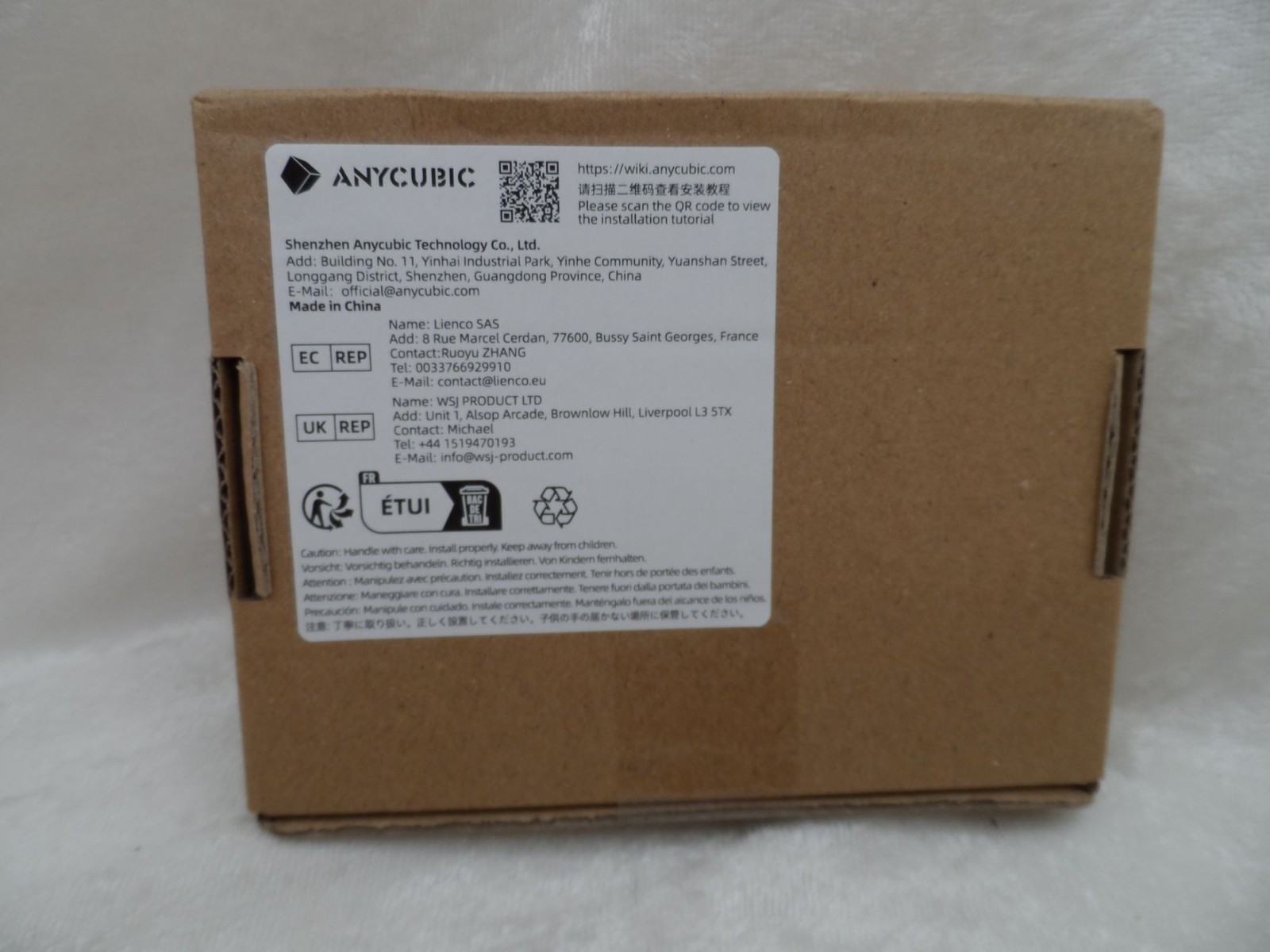 0.25mm Brass Nozzle for the Anycubic Kobra X Series 3D Printer New Sealed
